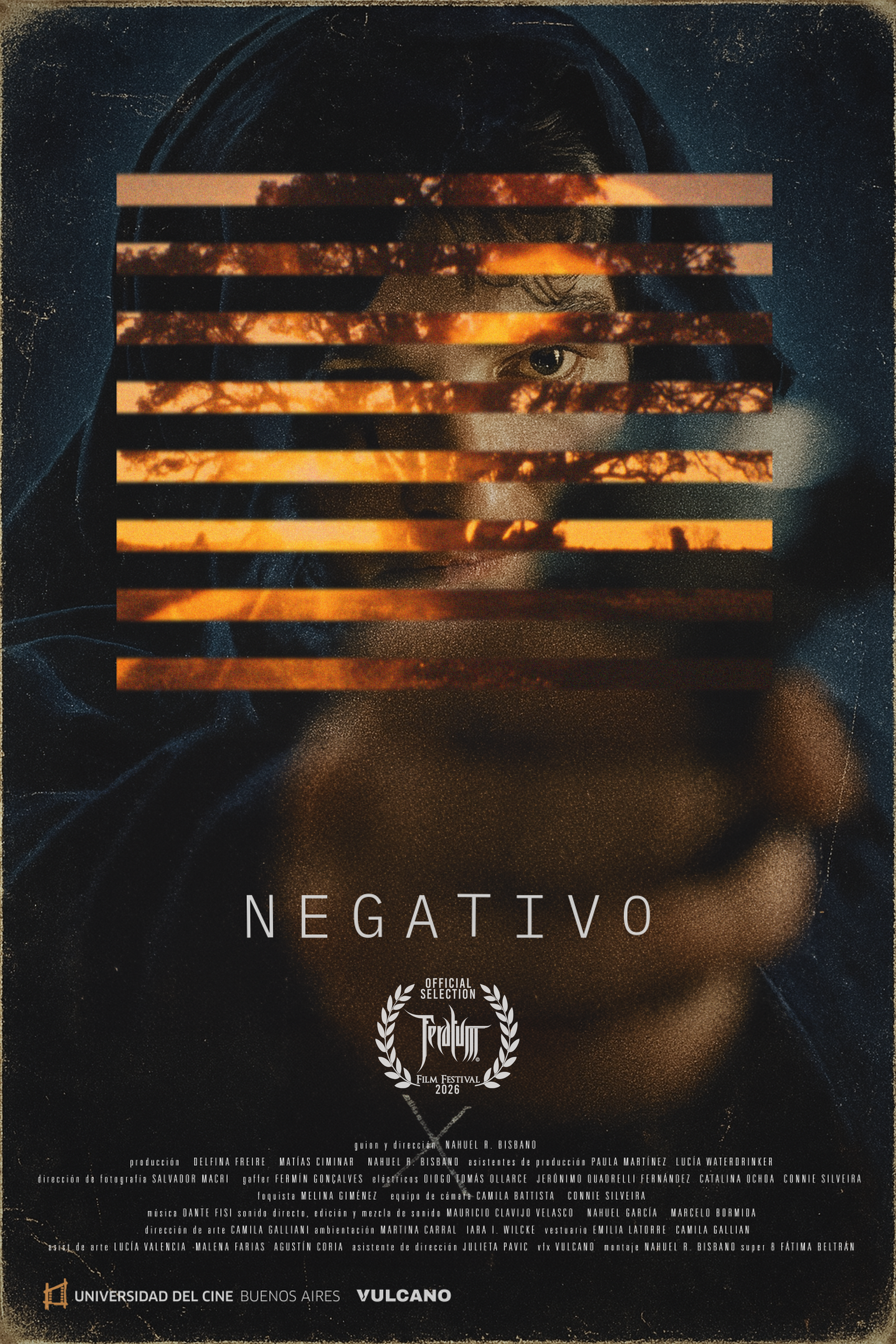 Póster oficial de NEGATIVO / Official NEGATIVO poster